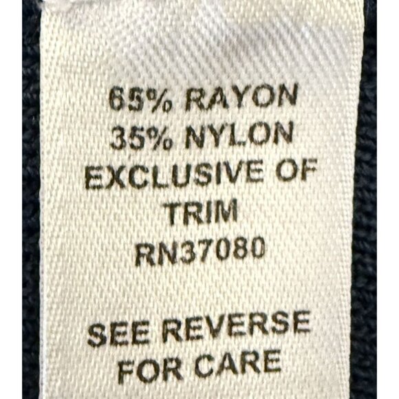 Cato Woman Blue Long Sleeve Top Tie Neck Detail Size 26/28W Professional Office - Picture 6 of 7